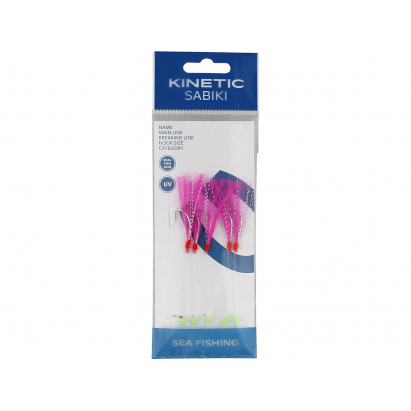 Kinetic Návazec Sabiki Nordic Mackerel Pnk Crystal Flash 1ks