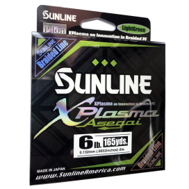 Sunline Šnúra XPlasma Asegai 150m 0,132mm 2,7kg LGR