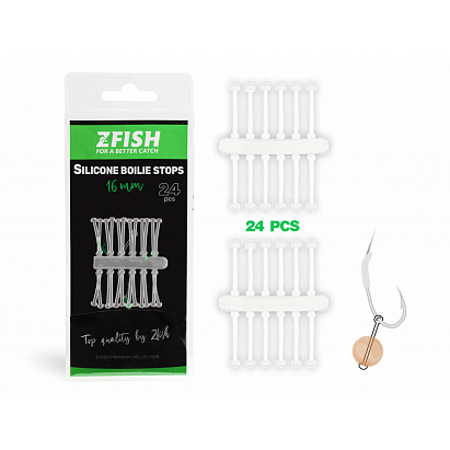 Zfish Silikonový Vlas Na Nástrahy 16 mm 24 ks