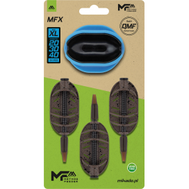 Mikado Feeder Method Feeder Mfx Q.m.f. Vel Xl  Sada 20+30+40g + Feeder Mould 1 Sada