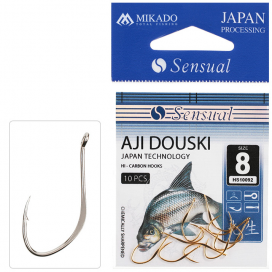 Mikado háčik sensual aji douski w/ring veľ. 4 x 10 ks