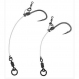 Akcia Fox Edges Hotový náväzec Short Chod Rigs B 25Lb 3ks bez protihrotu 8