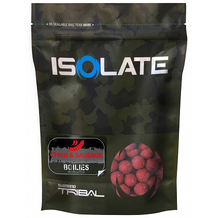 Shimano Boilies Isolate Chilli Sausage 1 kg