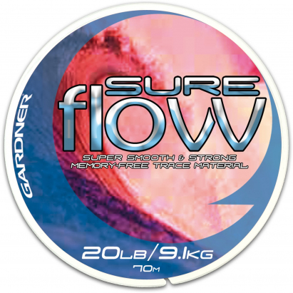 Gardner Nadväzcový vlasec Sure Flow Clear 70m/9,1kg (20lb) Gardner Nadväzcový vlasec Sure Flow Clear 70m/9,1kg (20lb)