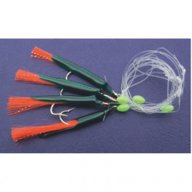 Mistrall systém pre lov tresiek 0,60mm veľkosť háčika 3/0 červená 1