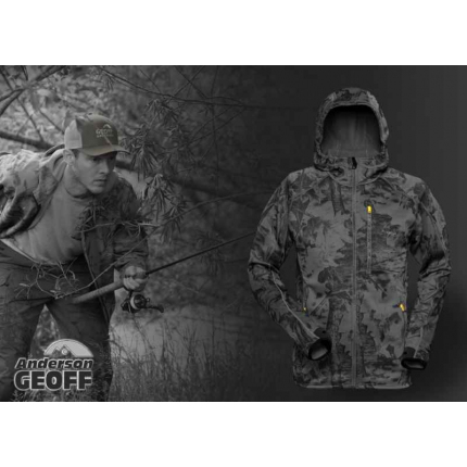 Geoff Anderson Bunda Hoody 3 Black Leaf Variant: veľkosť M