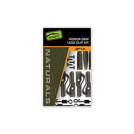 Fox Edges Naturals Power Grip Lead Clip Kit