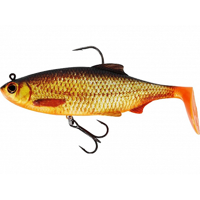 Westin Gumová Nástraha Ricky The Roach Shadtail R2F Real Rudd 14 cm 57 g Westin Gumová Nástraha Ricky The Roach Shadtail R2F Real Rudd 14 cm 57 g