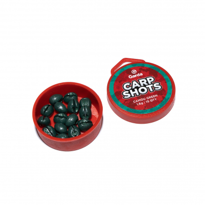 Garda Carp Shots - Carp Shots Camou green 1,6g 15ks