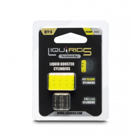 Liquirigs - Liquid Zig Booster kapsule, žltá a číra 4+2ks