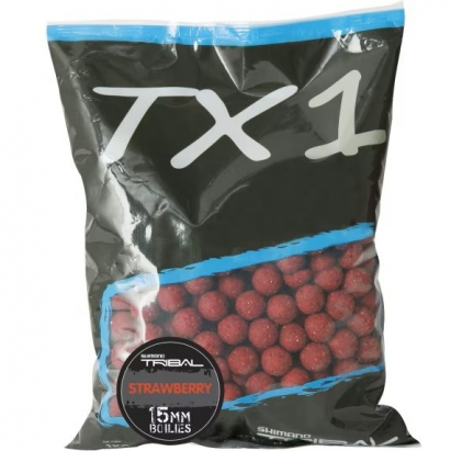 Shimano Boilie TX1 Strawberry 20 mm 1 kg Shimano Boilie TX1 Strawberry 20 mm 1 kg
