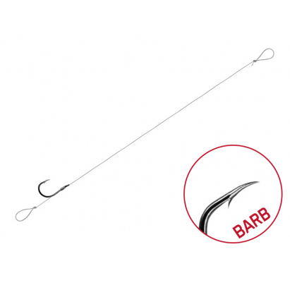 Delphin Feederové Náväzec Flr Loop 6ks 8cm / 0,22mm / BARB #10 Delphin Feederové Náväzec Flr Loop 6ks 8cm / 0,22mm / BARB #10