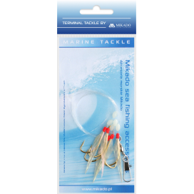 Mikado morský návazec fish skin rig holo #04 1 ks