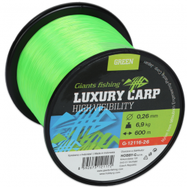 Giants Fishing Vlasec Luxury Carp High-Visibility Green 600m | 0,35 mm / 10,5 kg