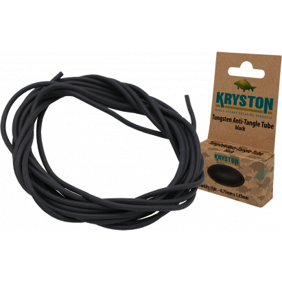 Kryston Tungsten - Hadička proti zamotaniu čierna 0,75mmx1,85m Kryston Tungsten - Hadička proti zamotaniu čierna 0,75mmx1,85m