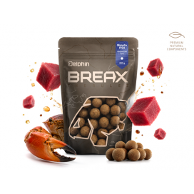 Boilies Delphin BreaX / MonstaFISH - Monster Krab-Tuňák/24mm/300g