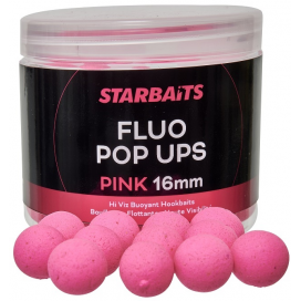 Plávajúce boilies STARBAITS Fluo Pop Ups Pink 70g