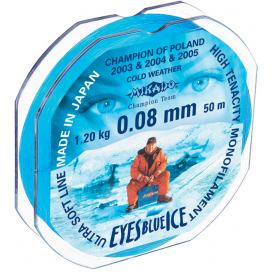 Mikado vlasec eyes blue ice 0.20 mm/5.40kg/25m 10 ks