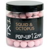 Shimano Plovoucí Boilie TX1 Pop Up Squid & Octopus Washed Out Pink