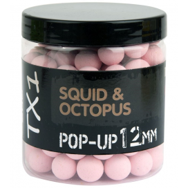 Shimano Plovoucí Boilie TX1 Pop Up Squid & Octopus Washed Out Pink