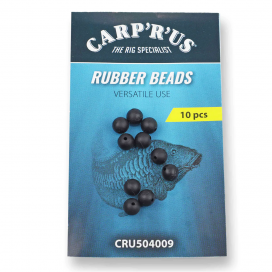 Carp´R´Us Gumové korálky Rubber Beads 6mm, 10ks