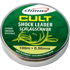 CLIMAX šokový silón 100m - CULT Shock Leader 100m 0,50mm