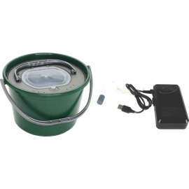 Vzduchovací motorček AA /USB + Rezkovnica 13/18L Vedro 13L
