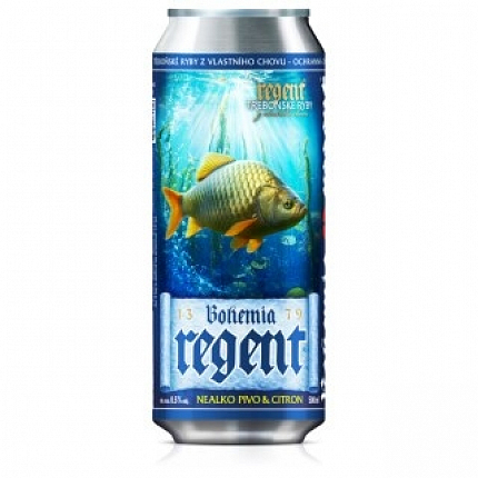 Bohemia Regent Nealkoholické Pivo Lemon Dárkový Karton Vodní Říše 2 6 x 0,5 l