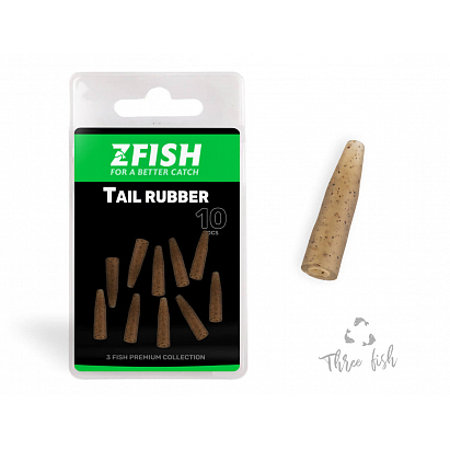 ZFISH Převlek na Závěsku Tail Rubber 10ks ZFISH Převlek na Závěsku Tail Rubber 10ks