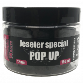 LK Baits Pelety Jeseter Special Pop UP Beluga Halibut 12mm 150ml