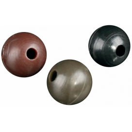 Mikado silikónové korálky mäkká veľ. 6mm tmavá zelená 25 ks