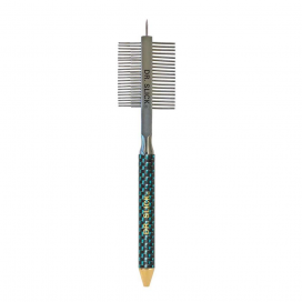 Dr.Slick DR.Slick Kombinovaný nástroj s hřebínky Dubbing Comb Carbon Handle