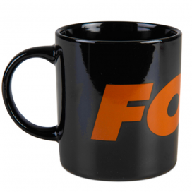 Fox Hrnek Black and Orange Logo Ceramic Mug 