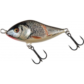 Salmo Wobler Slider Sinking Wounded Real Grey Shiner Salmo Wobler Slider Sinking Wounded Real Grey Shiner