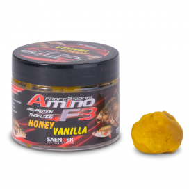Saenger rybárske cesto Amino F-3 príchuť Medová vanilka 120g Saenger rybárske cesto Amino F-3 príchuť Medová vanilka 120g
