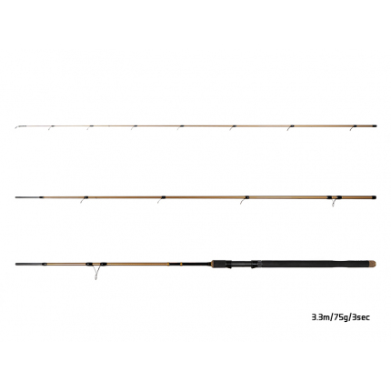 Delphin Prút Legia CarpMatch 330cm/75g/3 díly