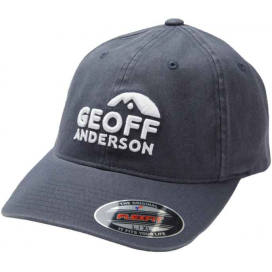 Šiltovka Geoff Anderson Flexfit Washed modrá 3D logo