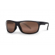 Matt Black Wrap Brown Lens Okuliare