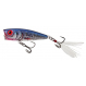 Salmo Wobler Rattlin Pop Floating 7 cm Clear Blue Shiner