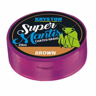 Kryston poťahované šnúrky - Super Mantis Gold 35lb 20m