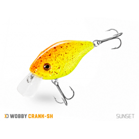 Delphin Wobler WOBBY CRANK-SH Sunset 5 cm 8 g Delphin Wobler WOBBY CRANK-SH Sunset 5 cm 8 g