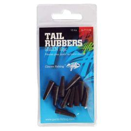 Giants Fishing Prevlek na Záveská Tail Rubbers Green / 10ks (20mm)