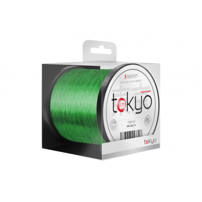 Monofil Delphin TOKYO / fluo zelený 0,309mm 16lbs 300m