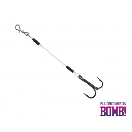 BOMB! Twisto RIGS Fluorocarbon / 3ks #2/12cm BOMB! Twisto RIGS Fluorocarbon / 3ks #2/12cm