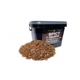 Starbaits Kŕmenie Method Stick Mix Spicy Salmon 1,7kg