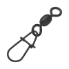 MADC Obratlík Stainless Swivels With Egg Snap Black 2 55kg 5ks