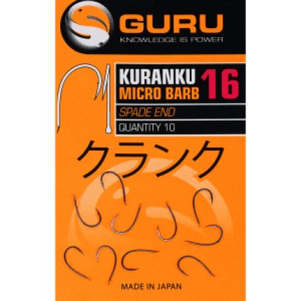 Guru Tackle Háčik Kuranku Spade End Barbed