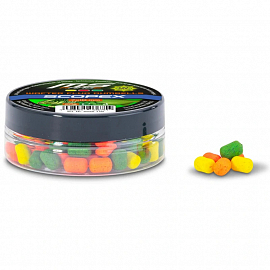 MS Range wafters Fluo Dumbells 7x10mm 20g Scopex