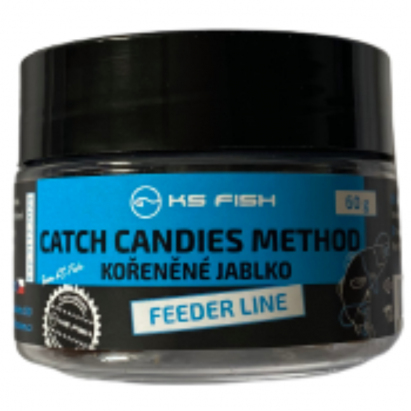 KS Fish Catch candies method 60g korenené jablko KS Fish Catch candies method 60g korenené jablko