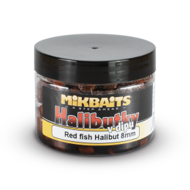 Mikbaits Halibutky v dipe 150ml - Red fish Halibut 8mm